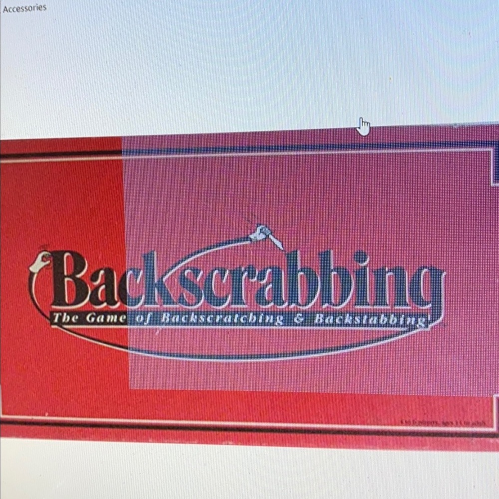 BACKSCRABBING -The game